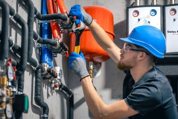 Boiler and hydronic heating installation
